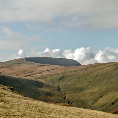 Brecon Beacons from the Devil's Elbow road, United Kingdom