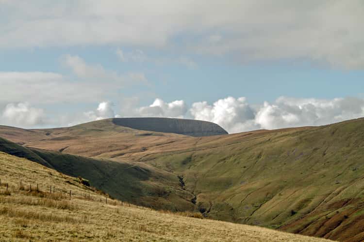 Brecon Beacons from the Devil's Elbow road