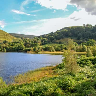 Caban Coch reservoir, United Kingdom