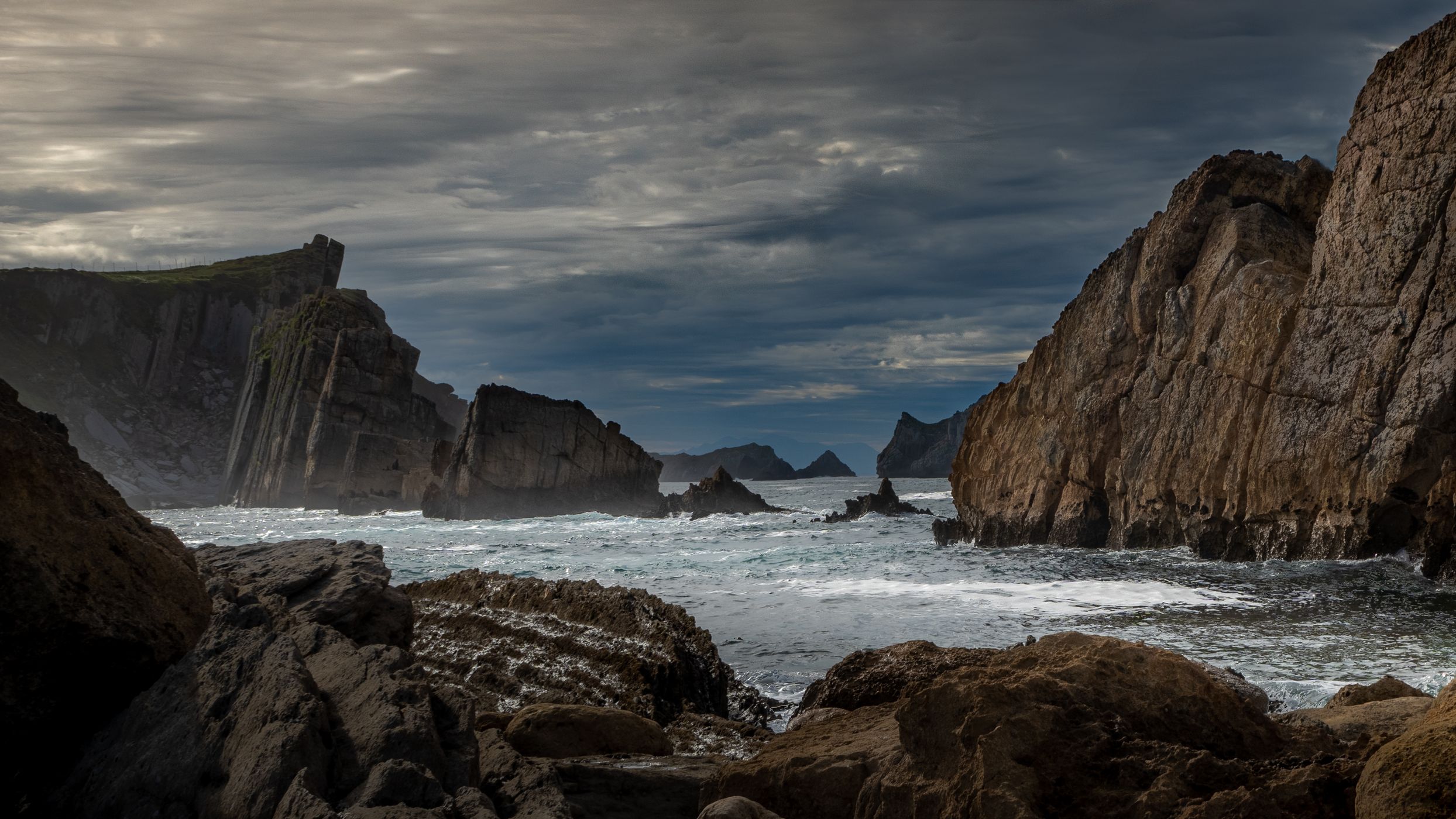 Cantabria, Playa La Arnia, Spain