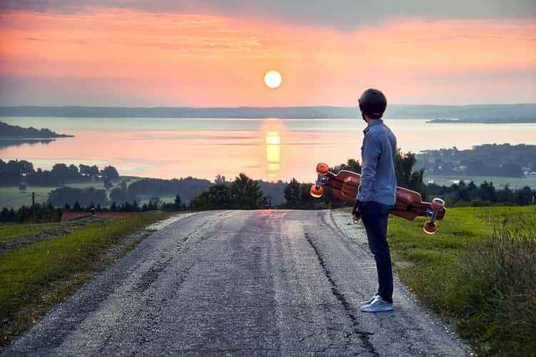 Chiemsee sunrise point