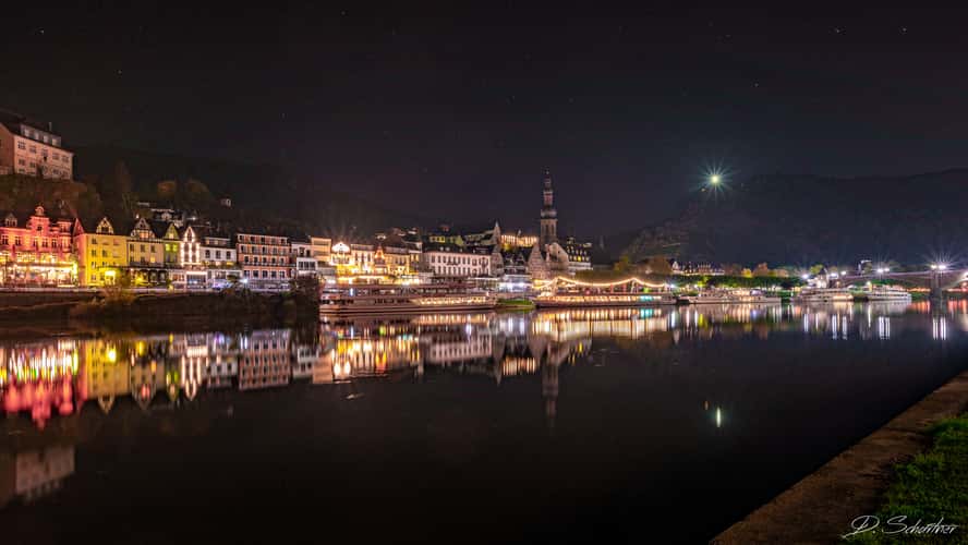 Reichsburg Cochem from Skagerak Bridge, Cochem