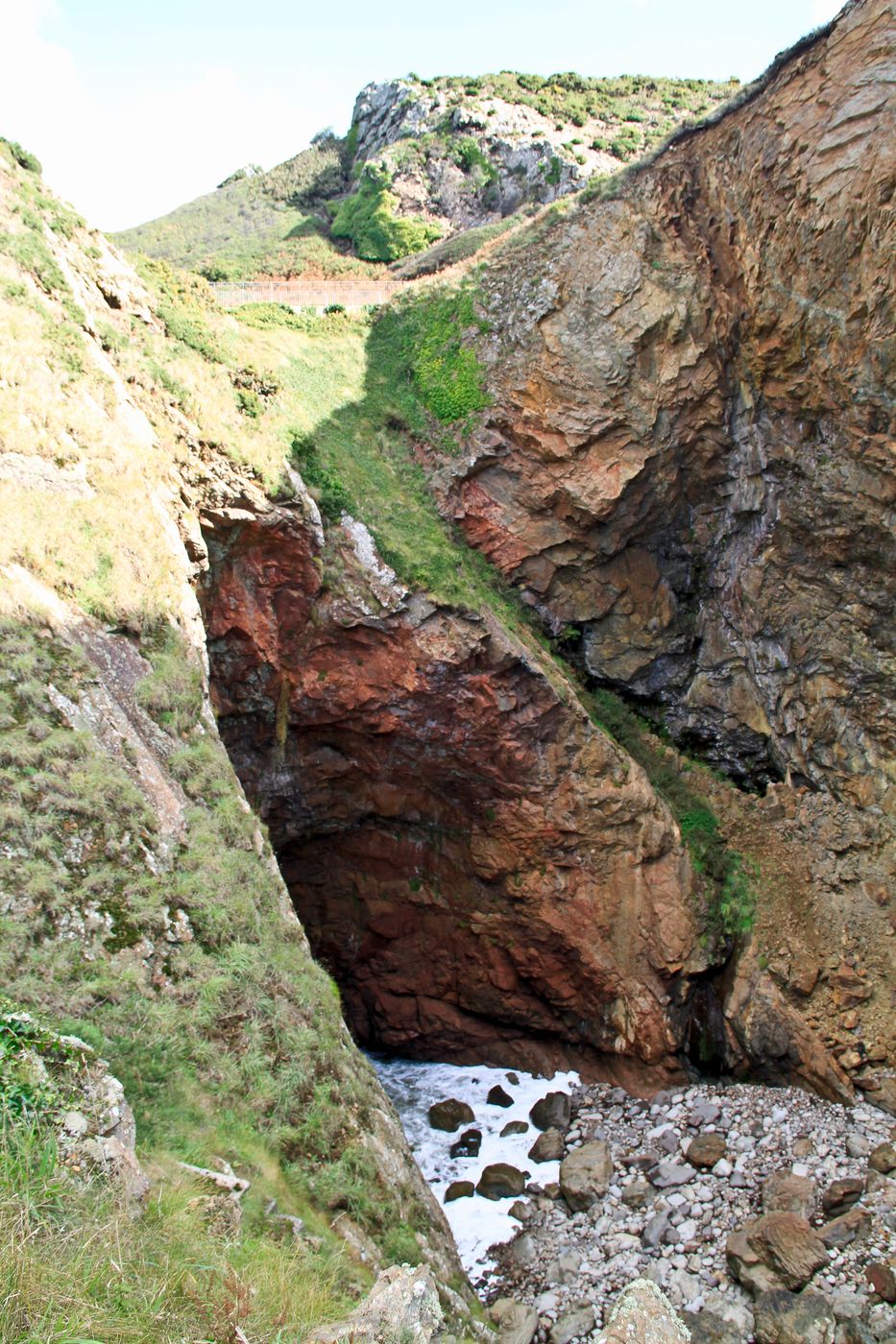 Coastline at Devil's Hole, Jersey, Jersey