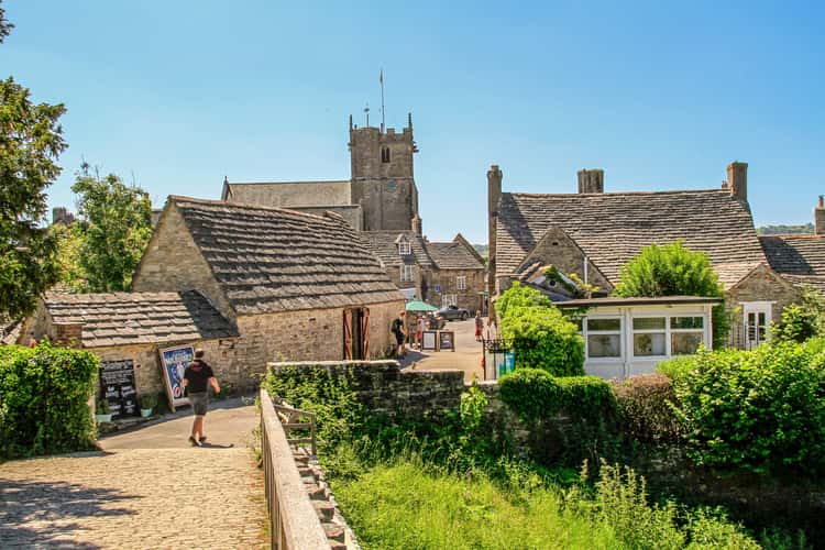 Corfe Castle village