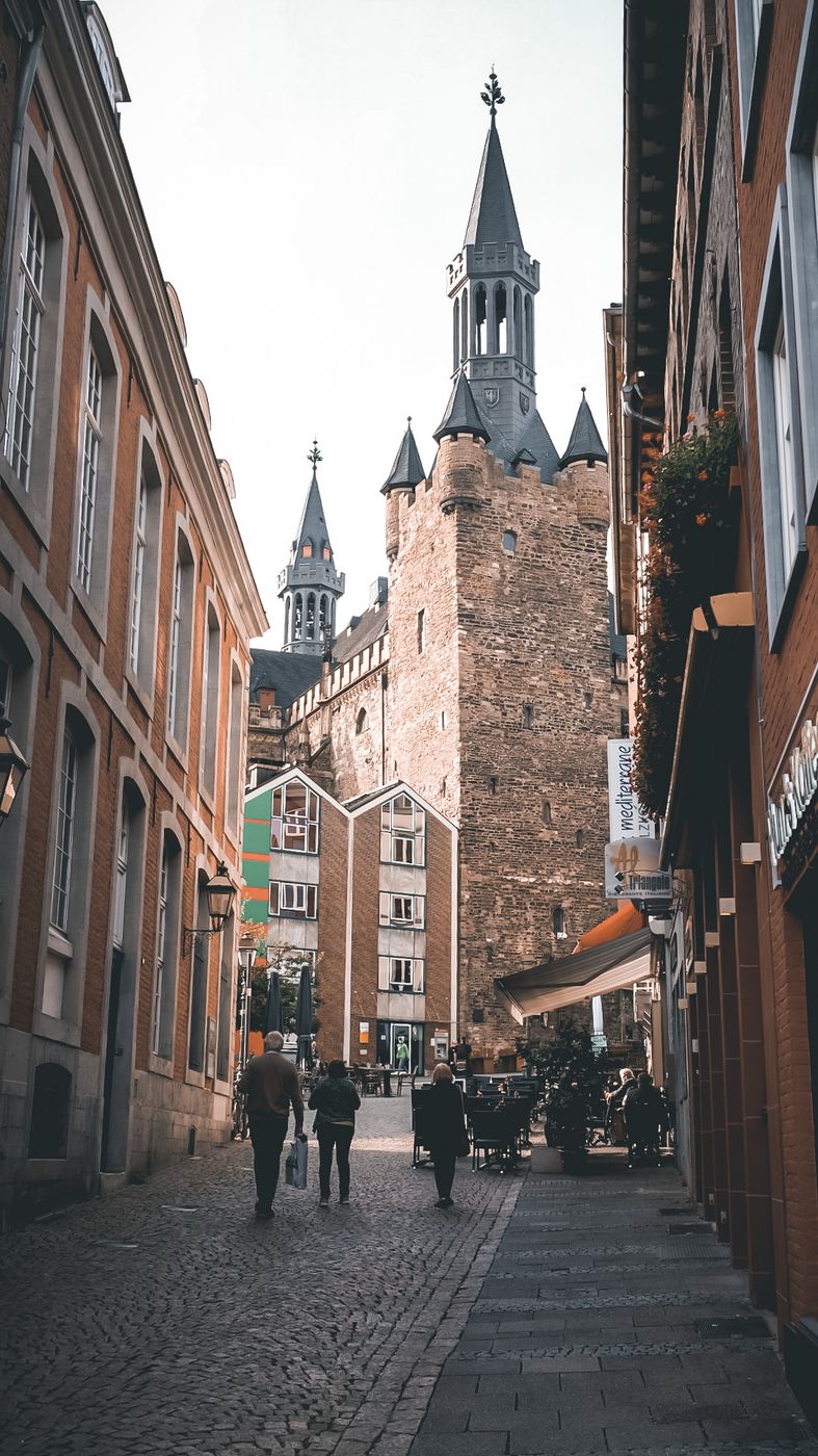 Downtown Aachen, Germany