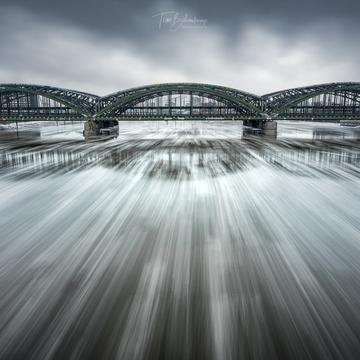 Elbbrücken (Highway bridges), Hamburg, Germany