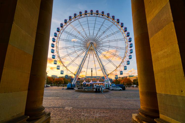 Ferris Wheel, Schlossplatz Stuttgart (temporary spot)