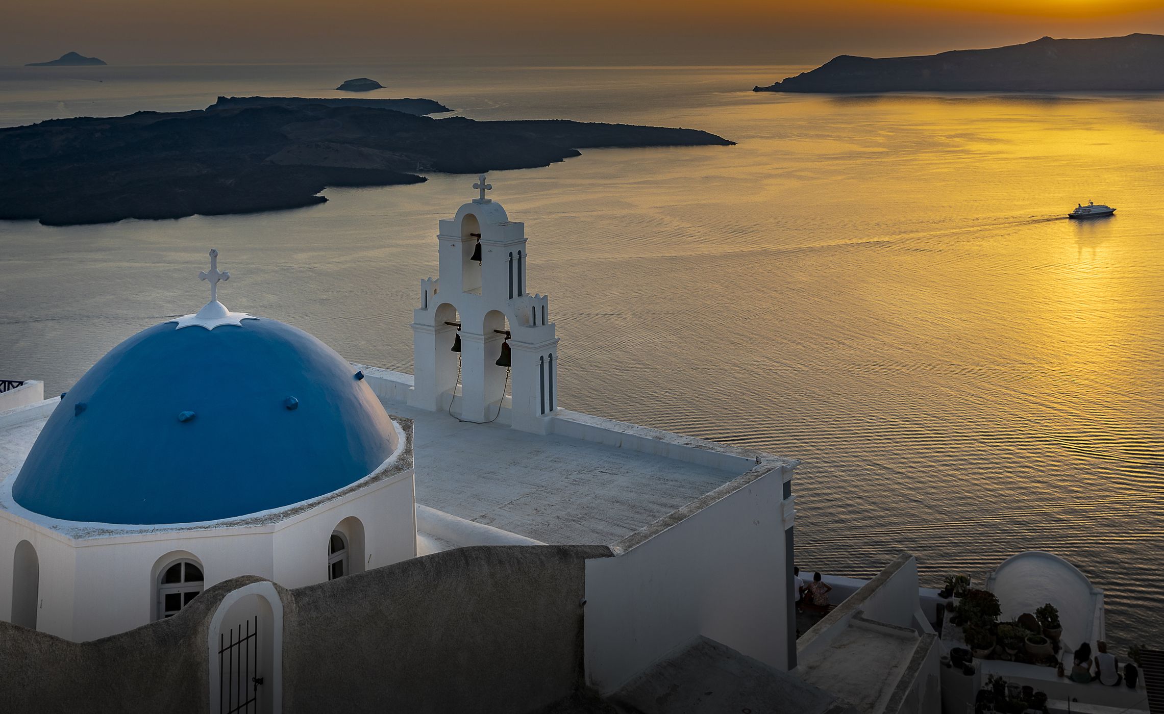 Fira Orthodox church, Greece
