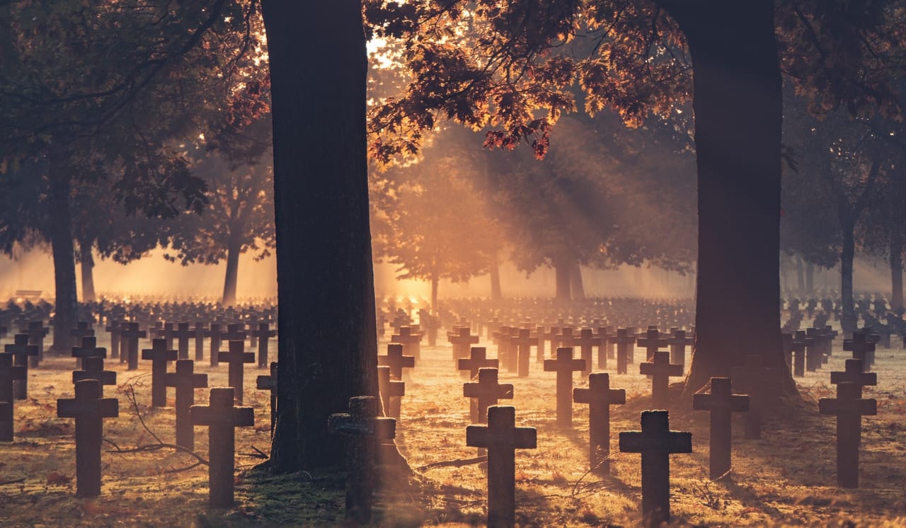 German war cemetery Lommel, Belgium