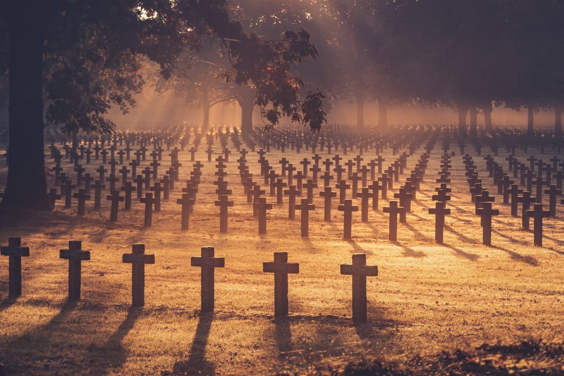 German war cemetery Lommel, Belgium