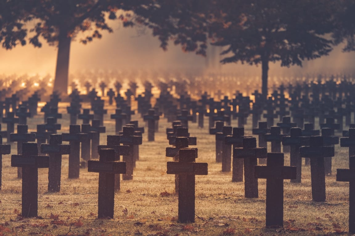 German war cemetery Lommel, Belgium