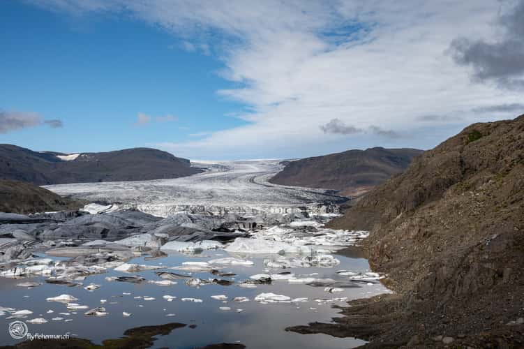 Hoffelljökull Glacier