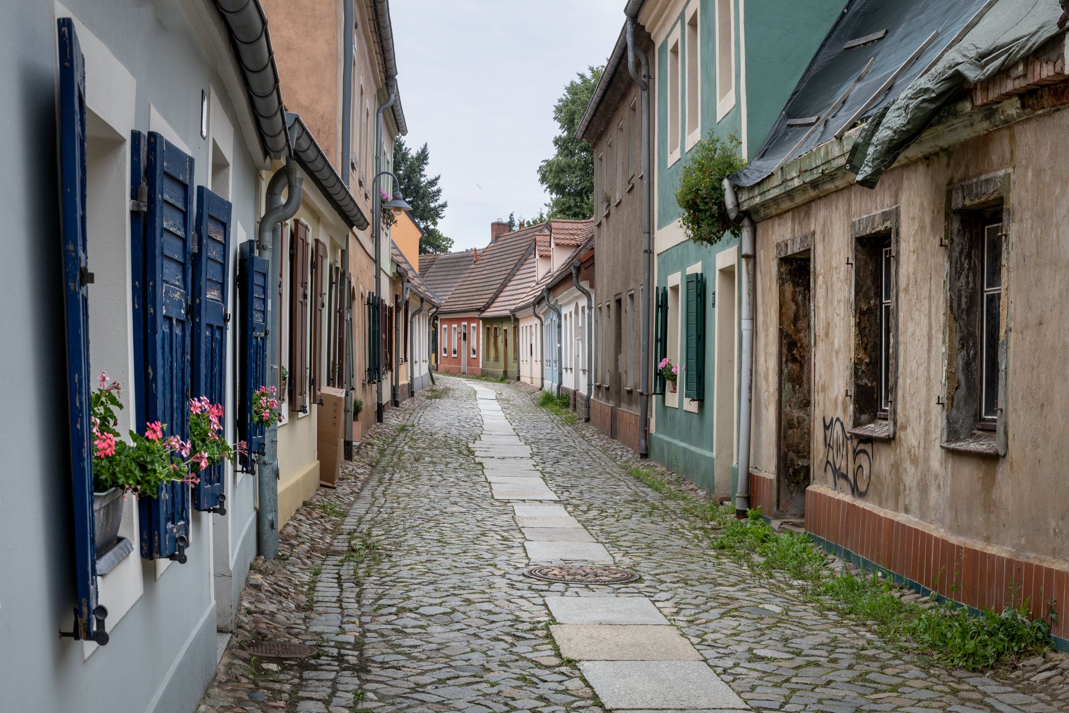 Hoyerswerda, Lange Strasse, Germany