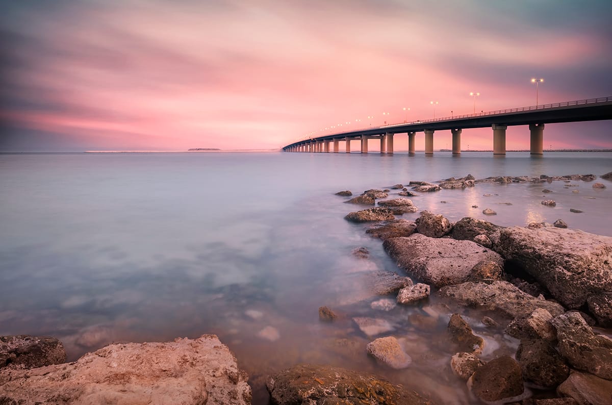 King Fahd Causeway, Saudi Arabia