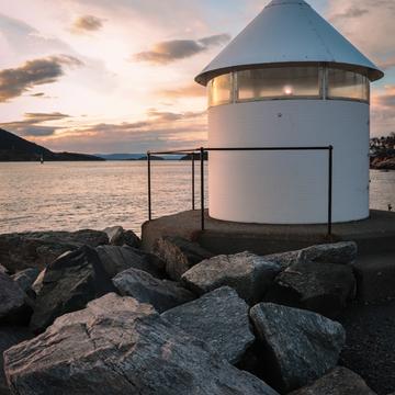 Lighthouse in Drøbak, Norway