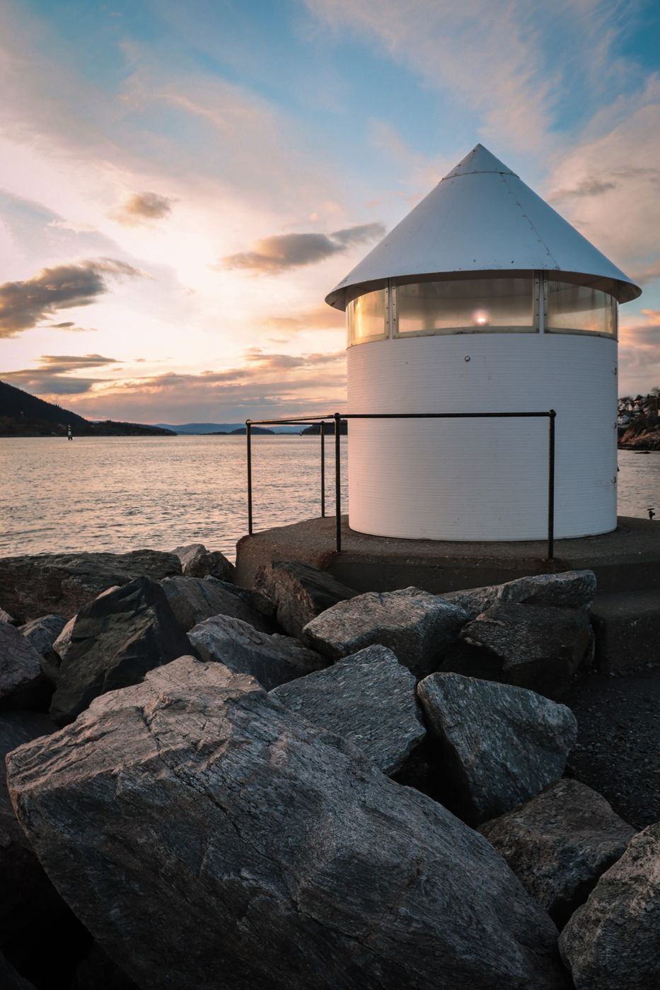 Lighthouse in Drøbak, Norway