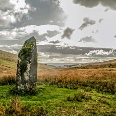 Maen Lla Standing Stone, United Kingdom