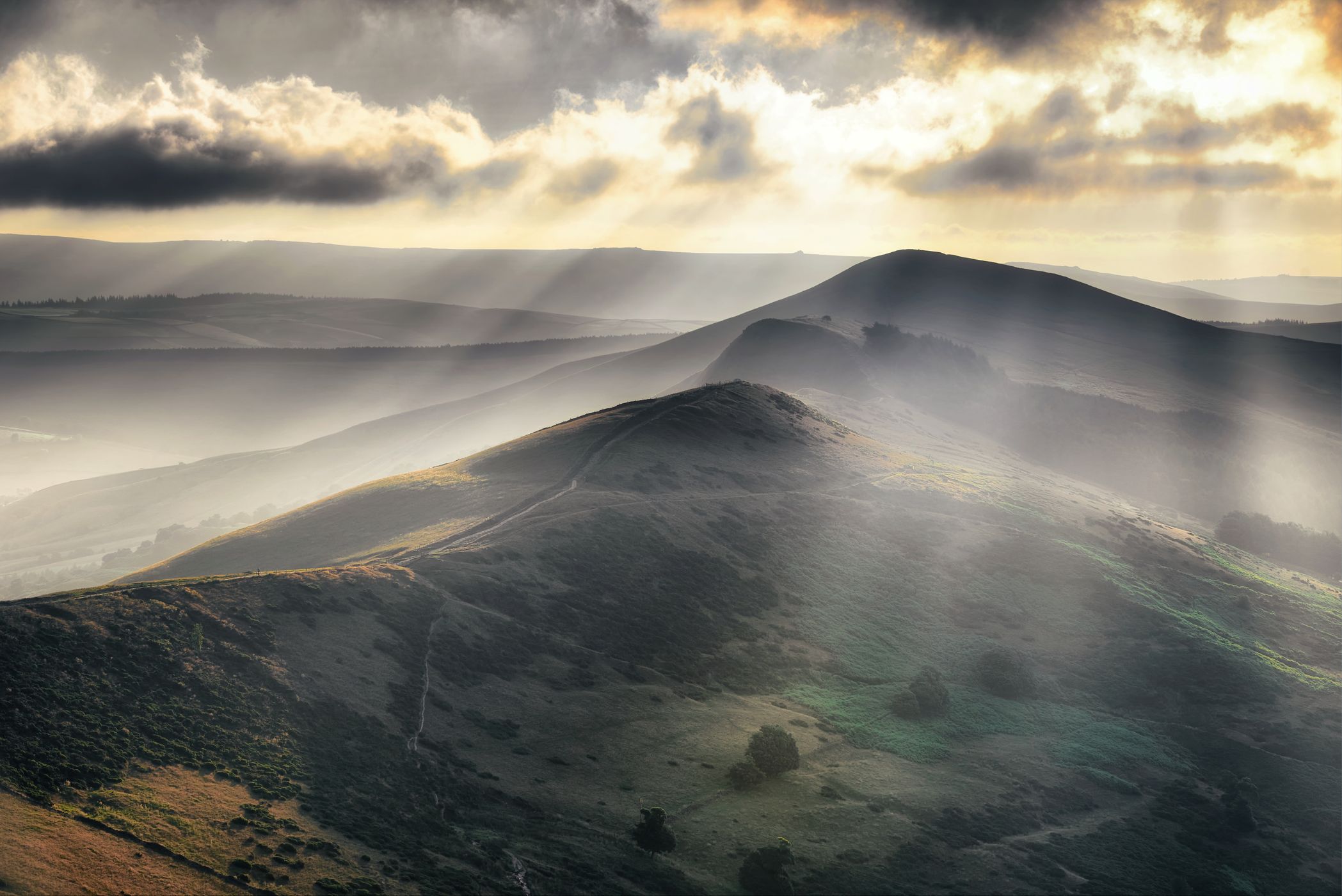 Mam tor Peak District, United Kingdom