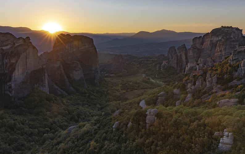 Meteora Thessaly from Main Observation Deck