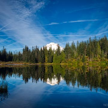 Mirror lake viewpoint, USA