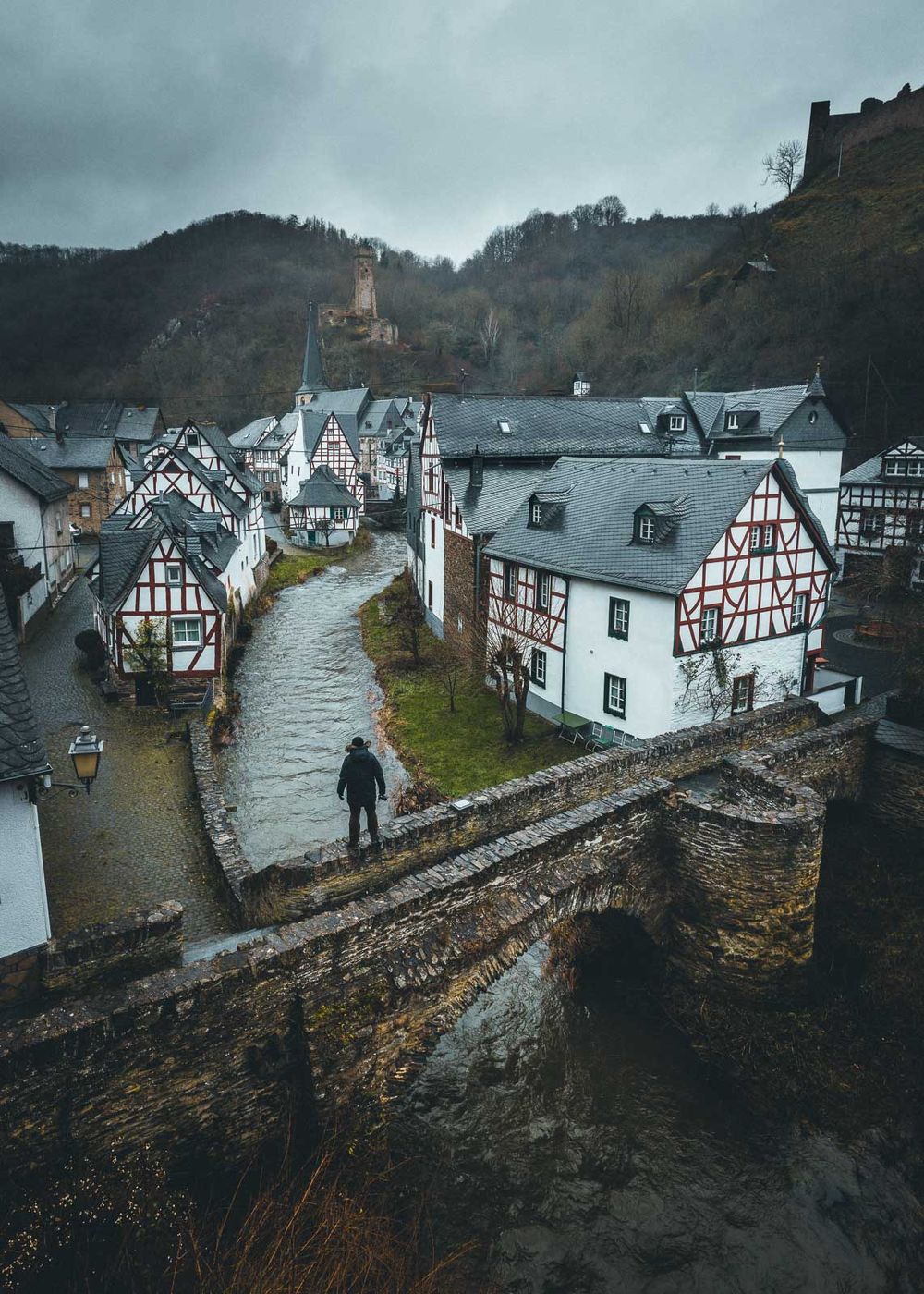 Monreal view from Bridge, Germany