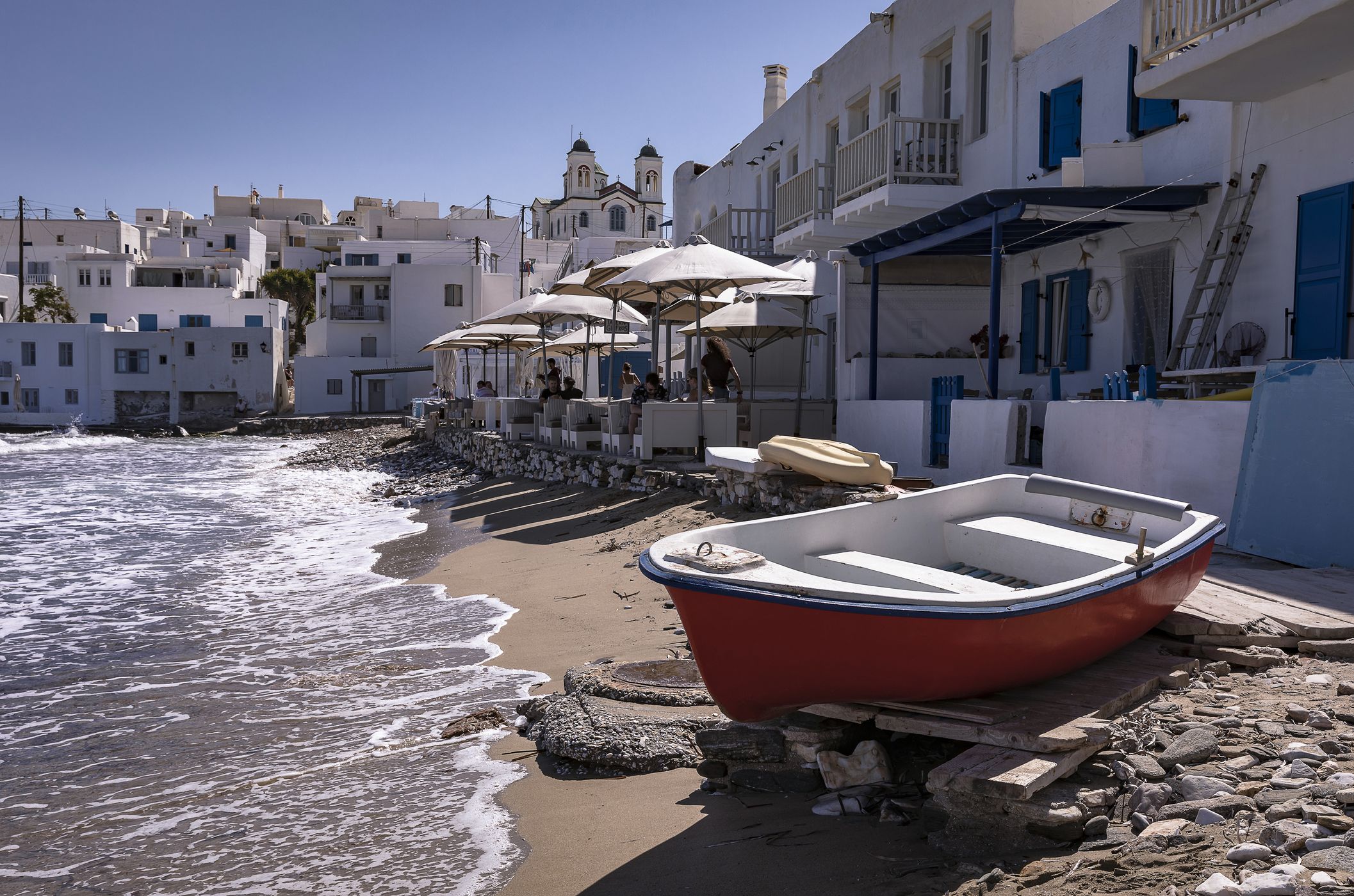 Naoussa inner harbour, Greece