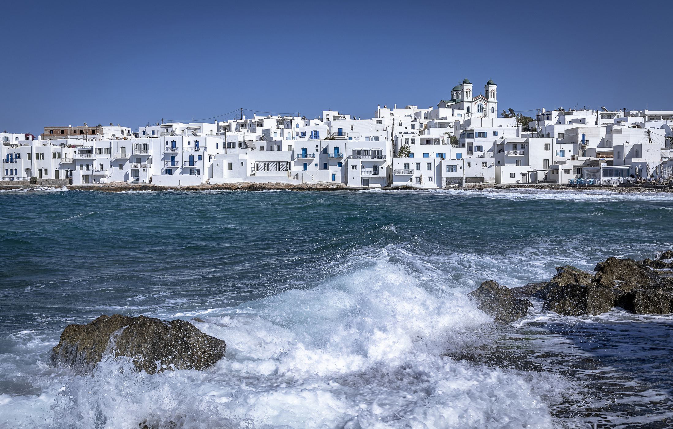 Naoussa inner harbour, Greece