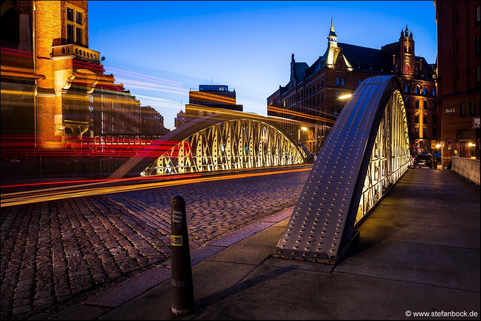 Neuerwegsbrücke Speicherstadt Hamburg, Germany