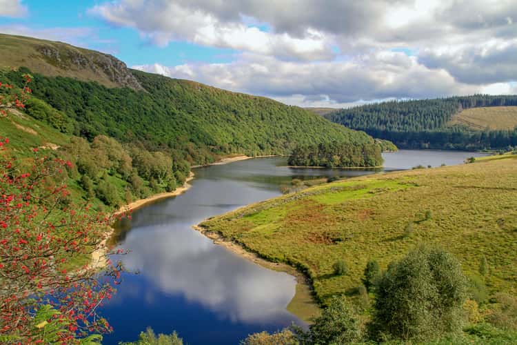 Pen y Garreg reservoir