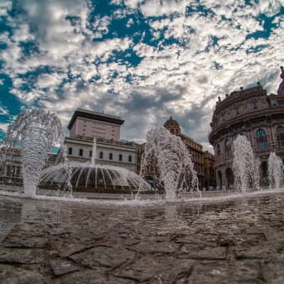 Piazza de Ferrari, Italy