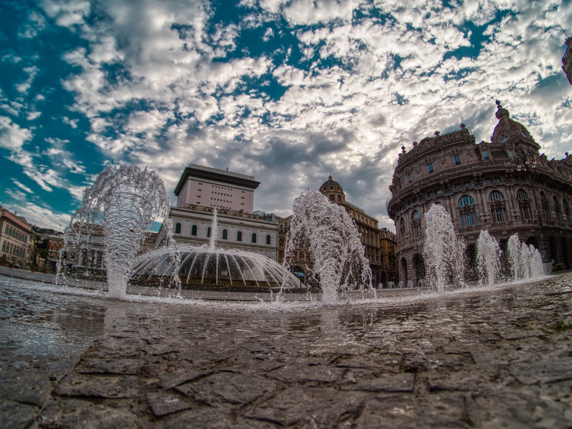 Piazza de Ferrari, Italy