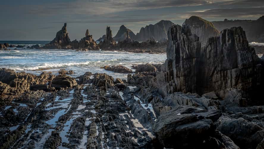 Playa de Gueirua, Spain