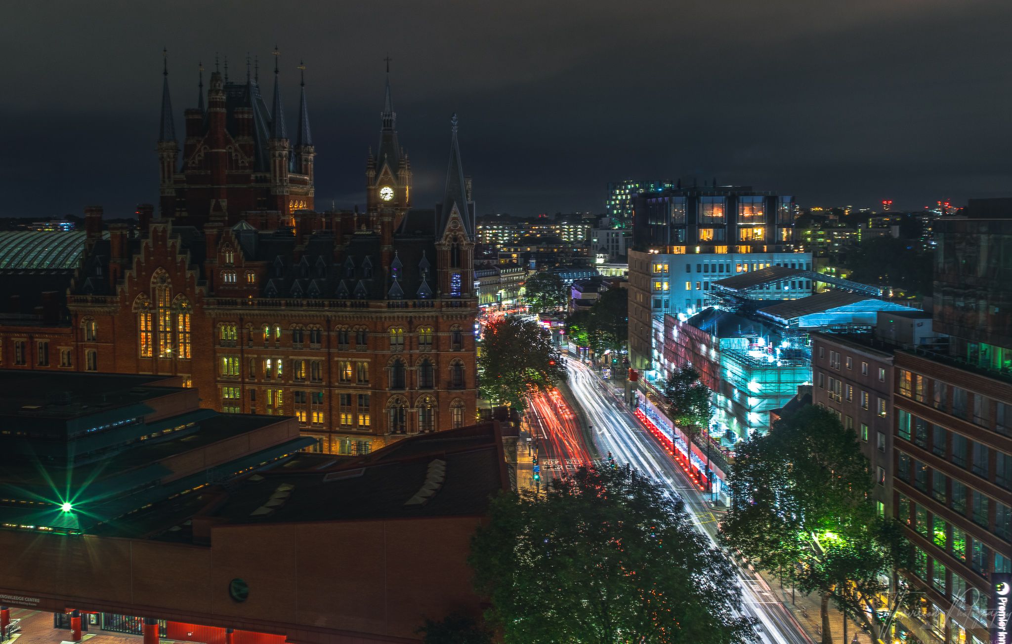 Pullman view of St. Pancras Renaissance Hotel London, United Kingdom