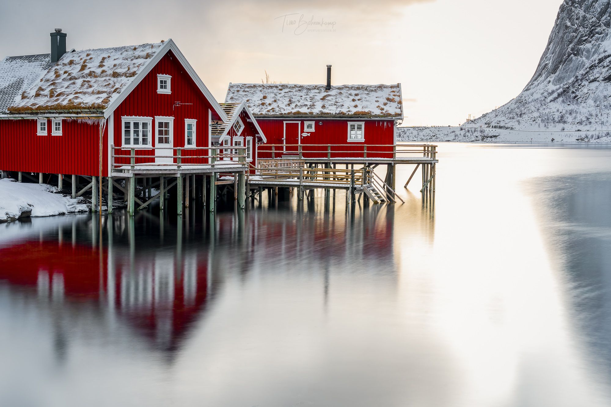 Rorbuer at Moskensveien, Reine, Norway