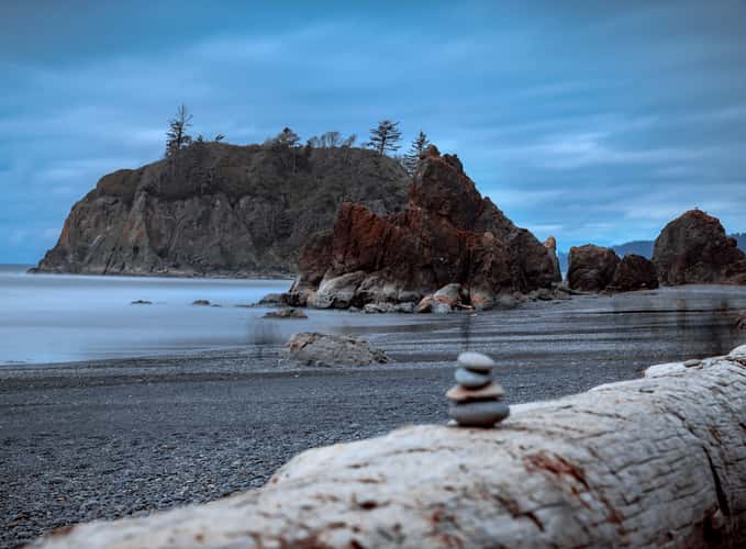 Ruby Beach Sea Stacks