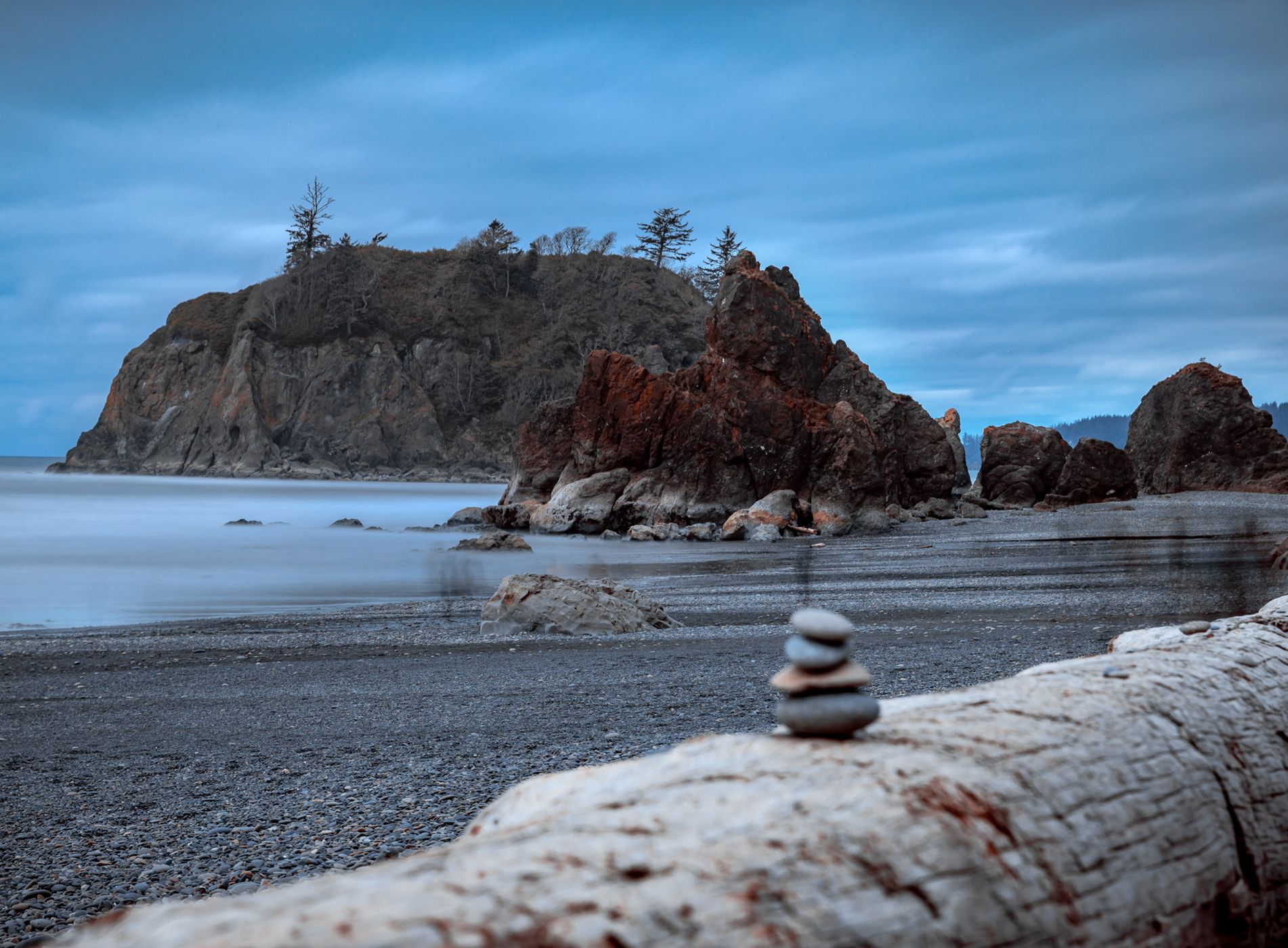 Ruby Beach Sea Stacks, USA