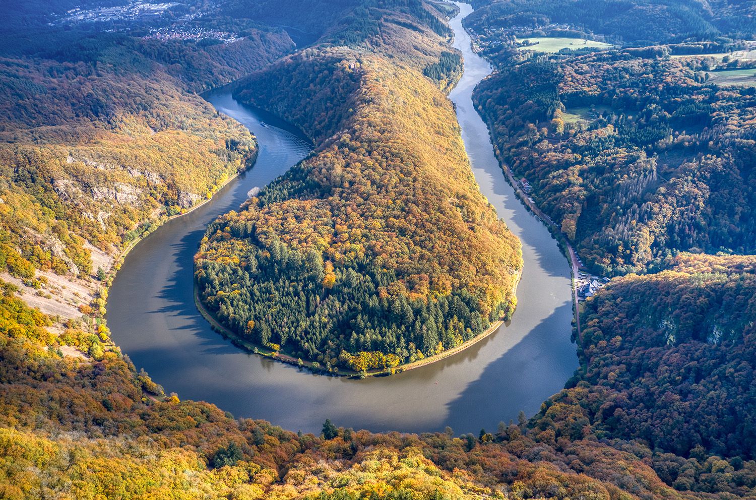 Saarschleife/Saar Loop, Mettlach, Germany