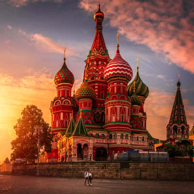 Saint Basil's Cathedral, Moscow, Russian Federation