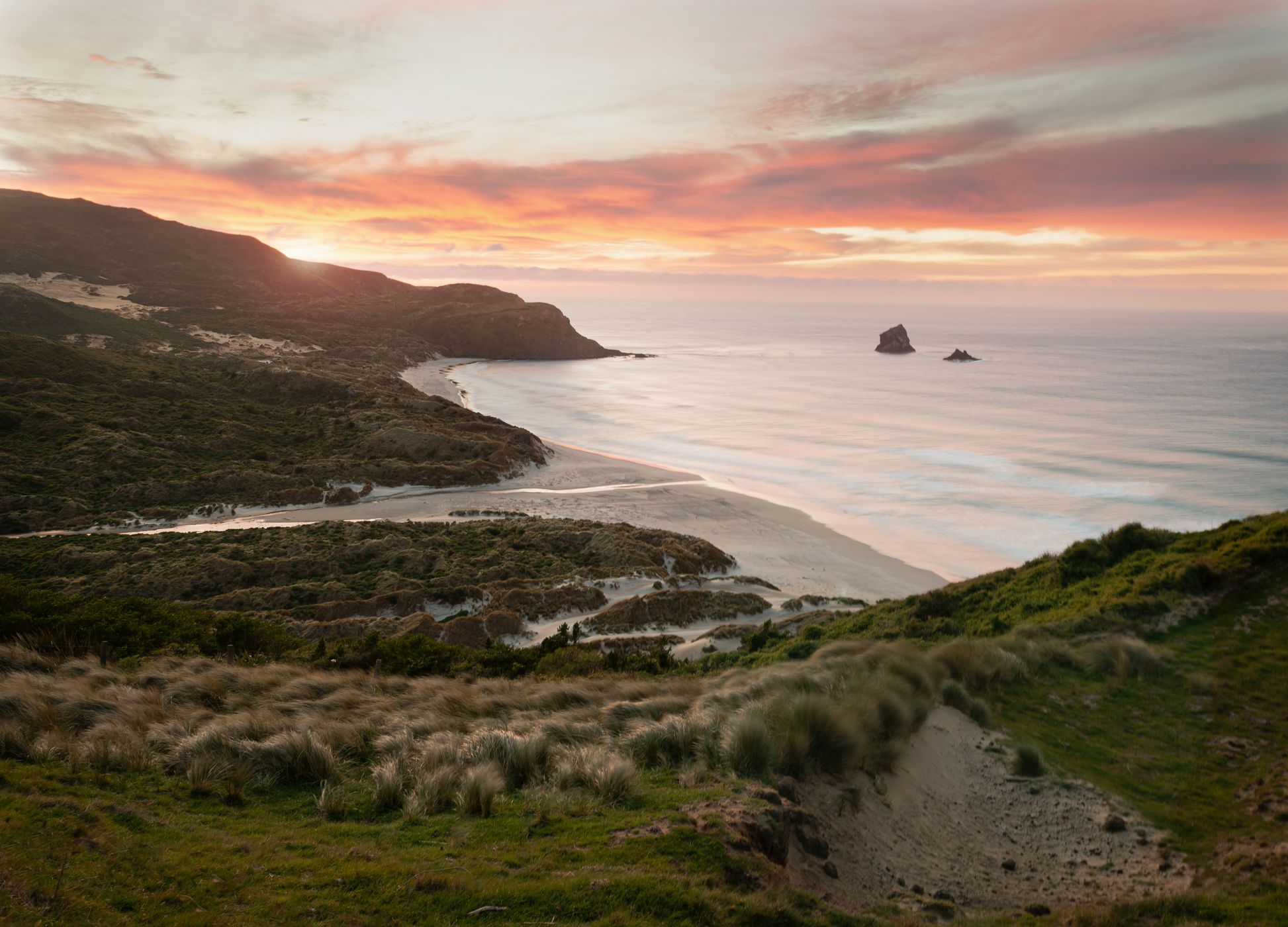 Sandfly Bay Lookout, New Zealand