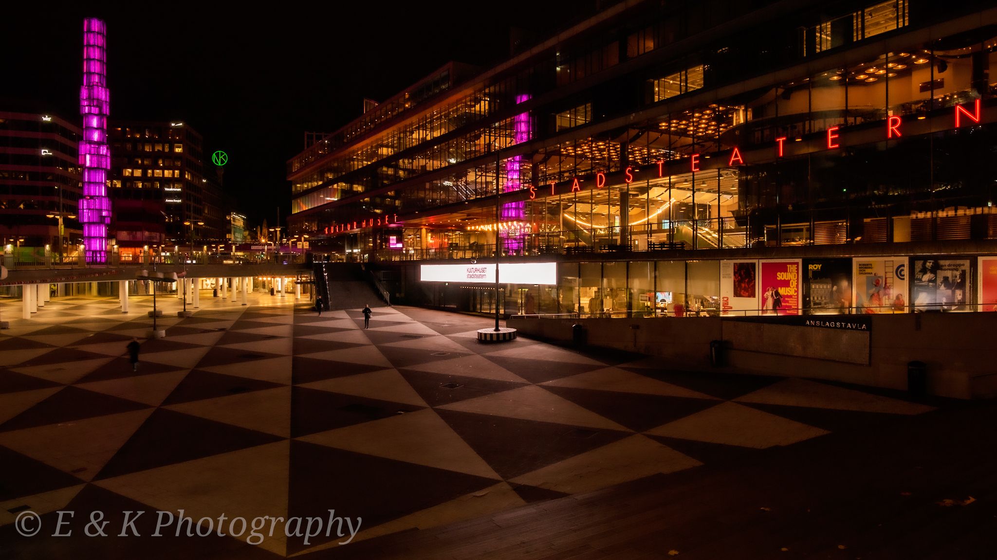 Sergels Torg T-Bana at Kulturhuset, Sweden
