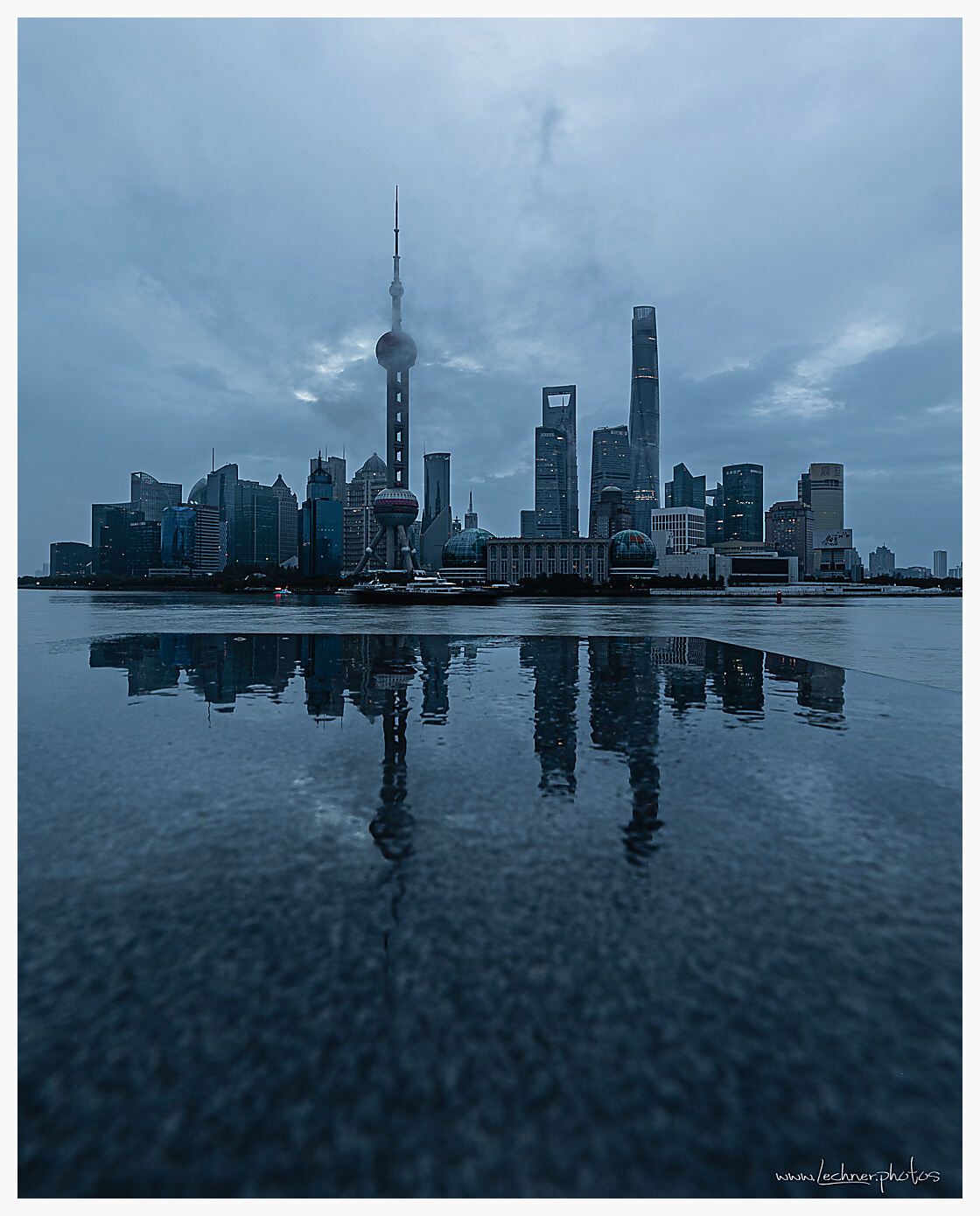 Shanghai Pudong Skyline, The Bund, China