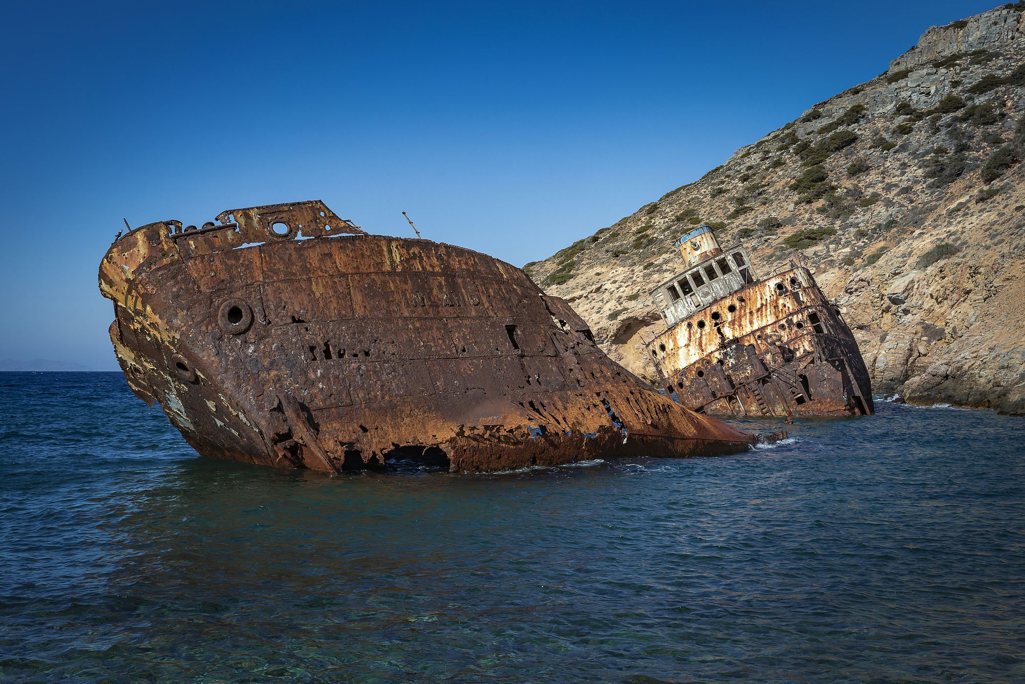 Shipwreck of Olympia, Greece