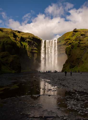 Skógafoss Waterfall