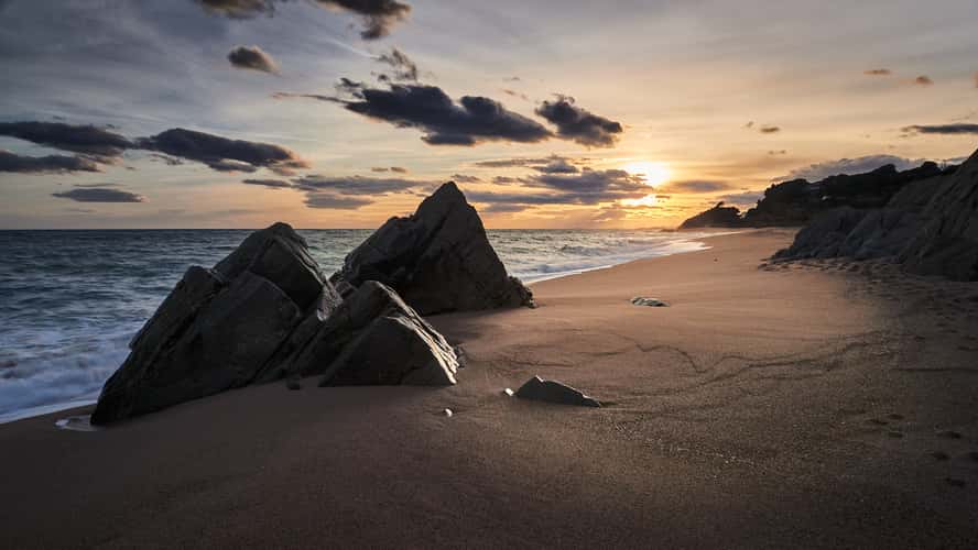 Sunset in Sant Pol de Mar