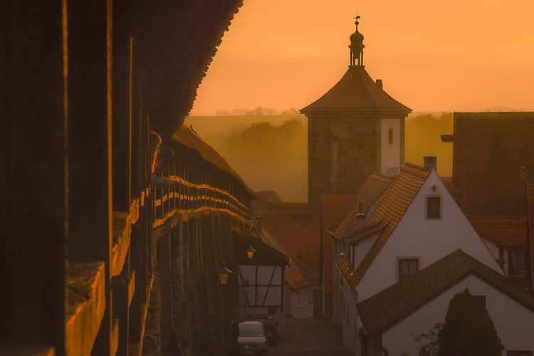 Town wall Rothenburg