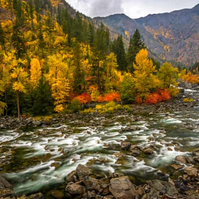 Tumwater Canyon Exit, USA