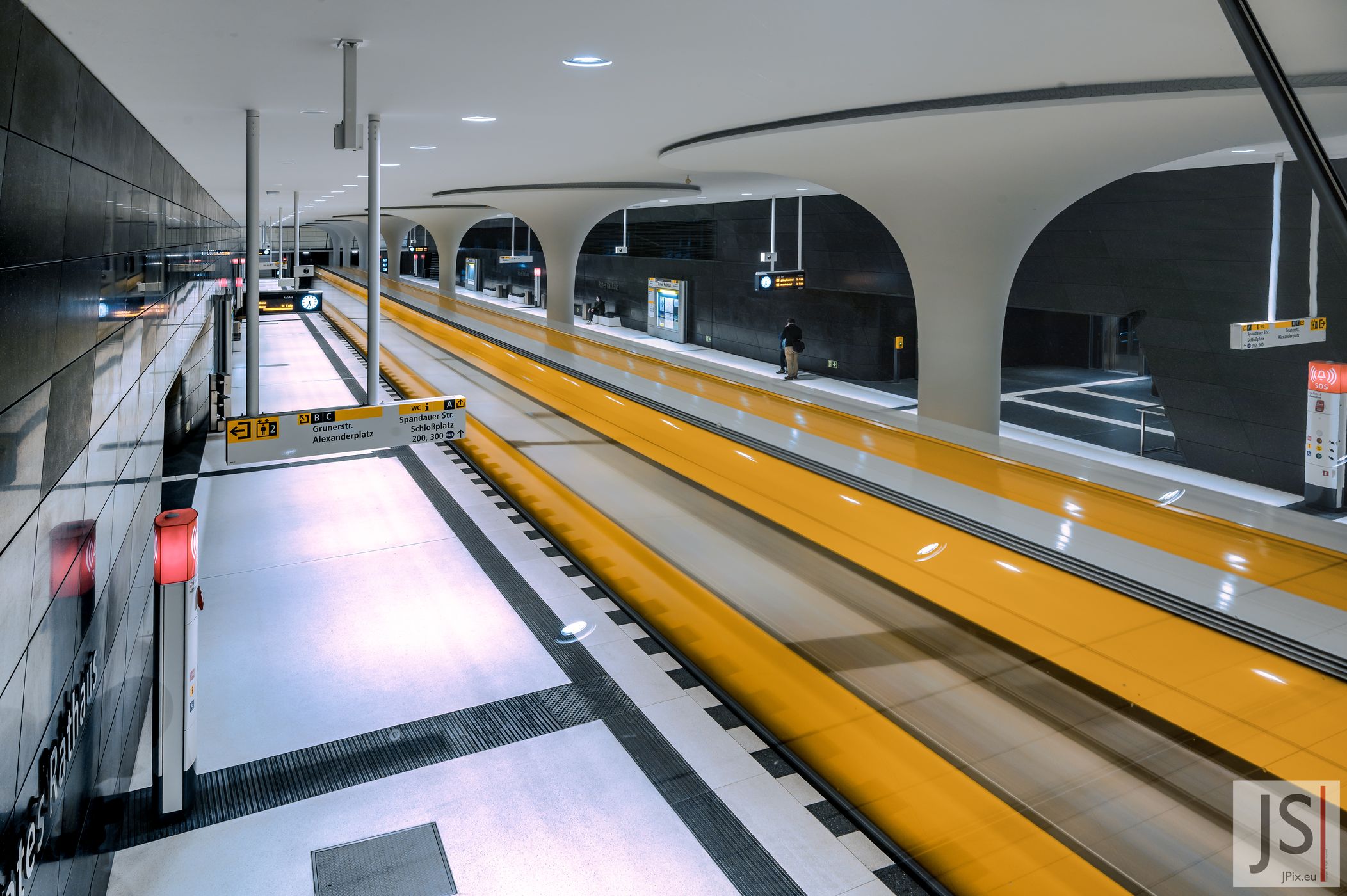 U-Bahn Station Rotes Rathaus, Germany