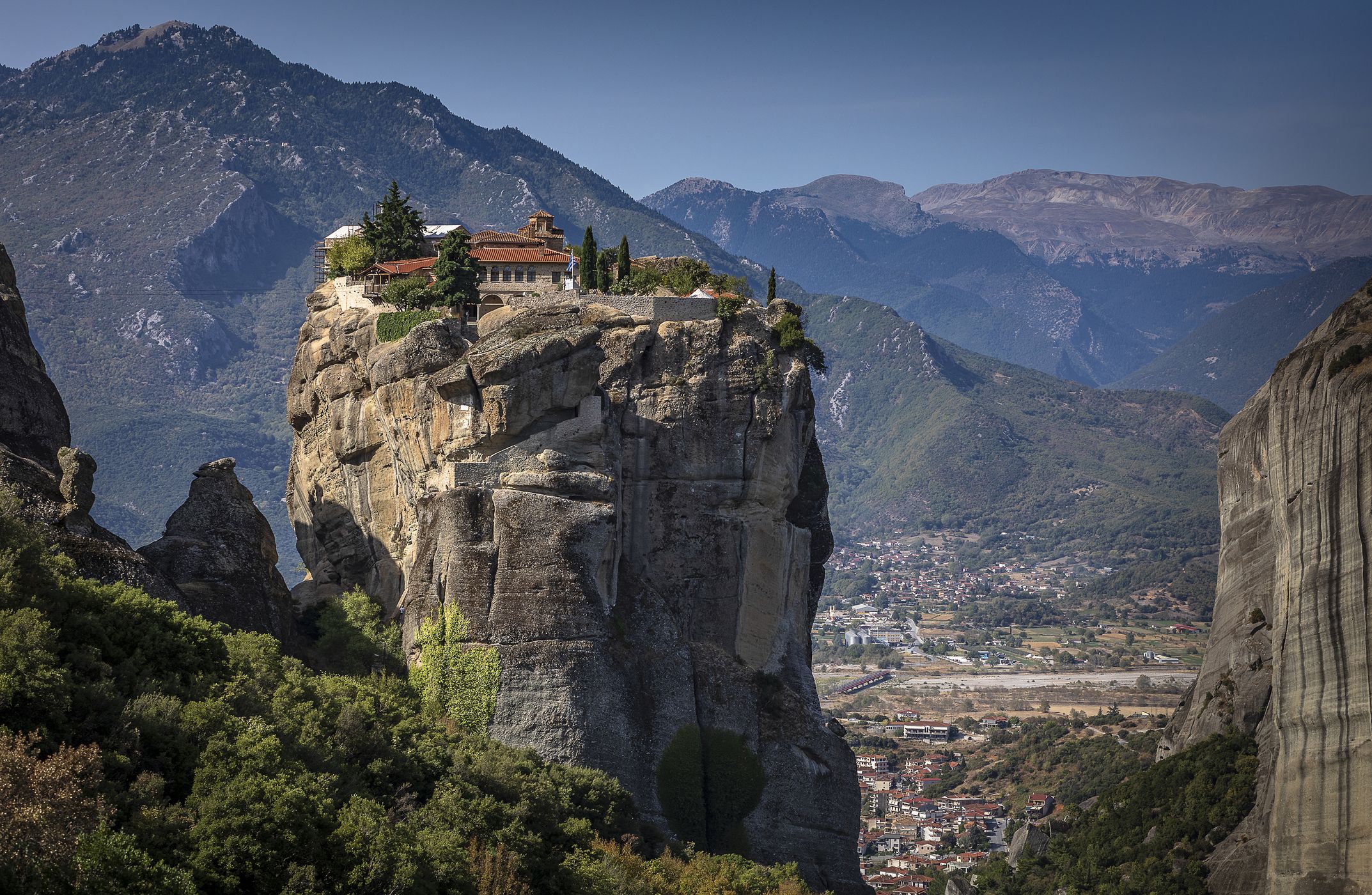 View from Holy Trinity, Greece