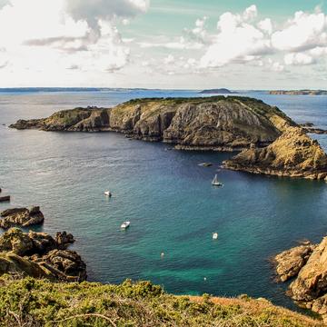 View from near the Pilcher Monument on Sark, Guernsey