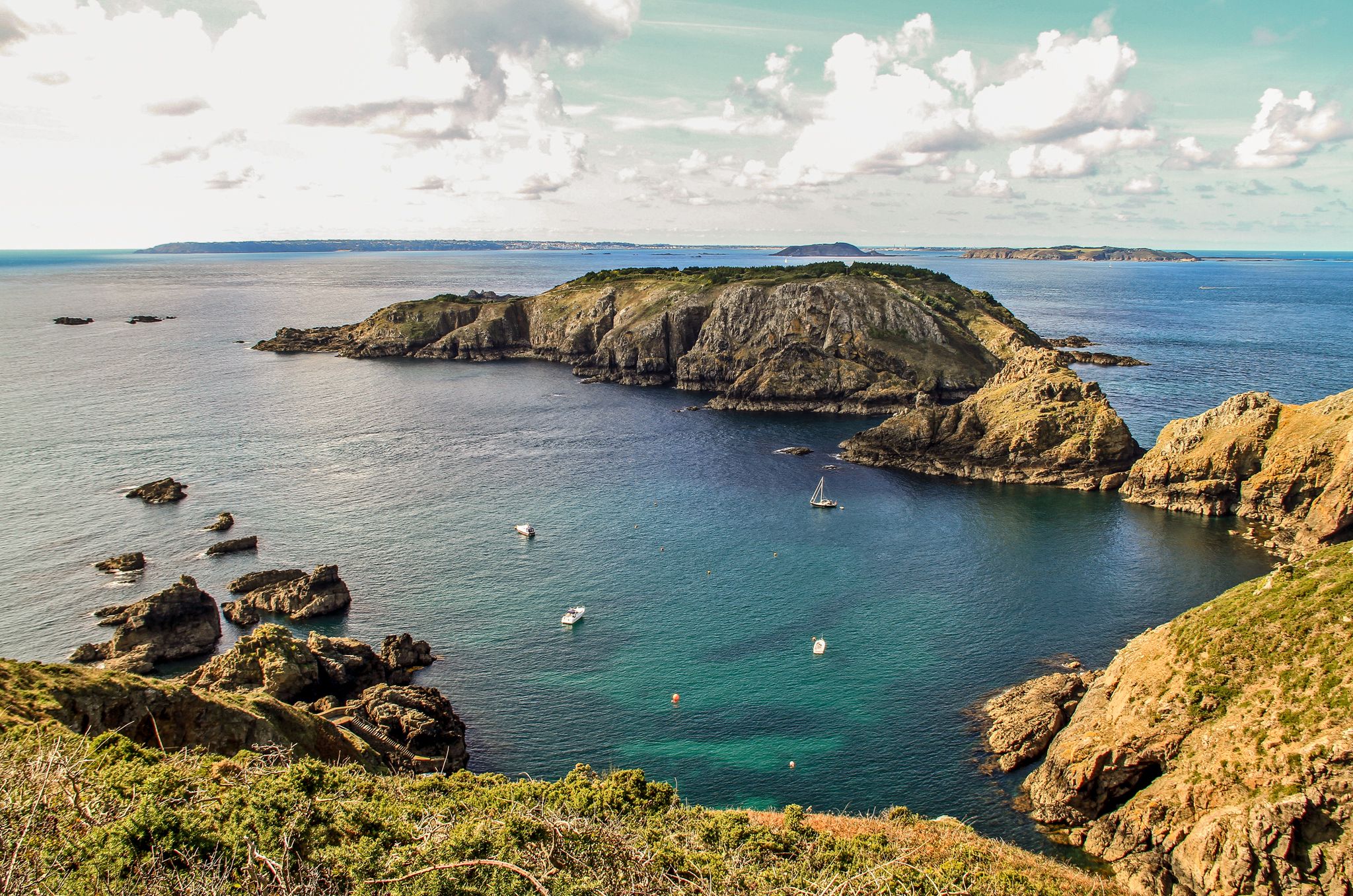 View from near the Pilcher Monument on Sark, Guernsey